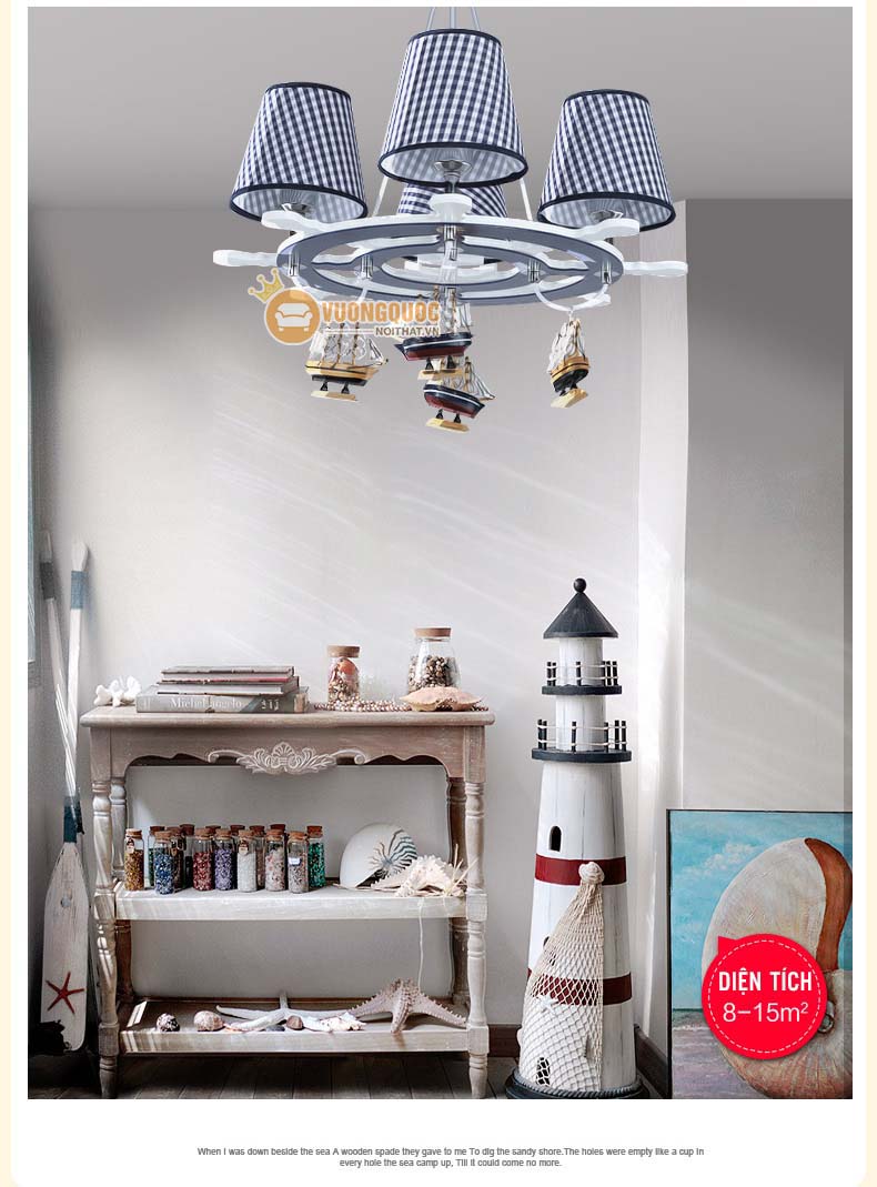 Đèn chùm trẻ em nghệ thuật UHS131-3